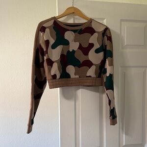 Balance Athletica Camouflage Crop Top - Multicolor